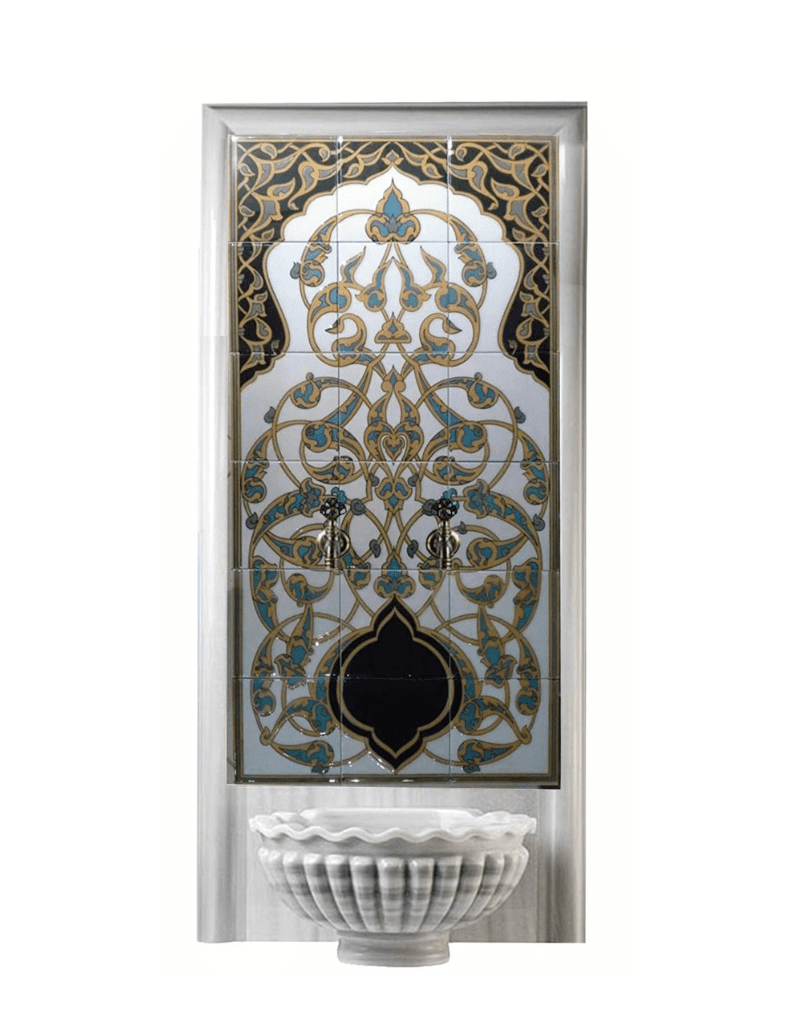 hamam-panolari-59-  60x120 Türk Hamamı Çini Tarçın Sarmaşık, Lider Çini 